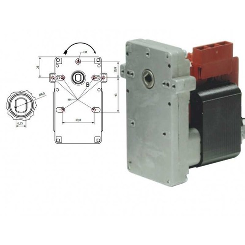 Motoriduttore stufe pellet - motoriduttore,