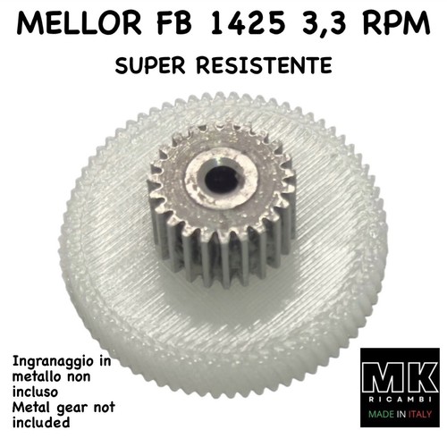 Ingranaggio nylon per stufa - in,